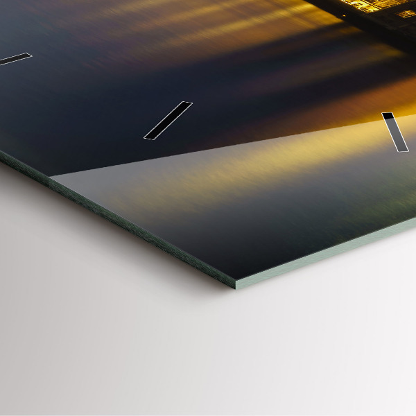 Square wall clock Winchester Palace London