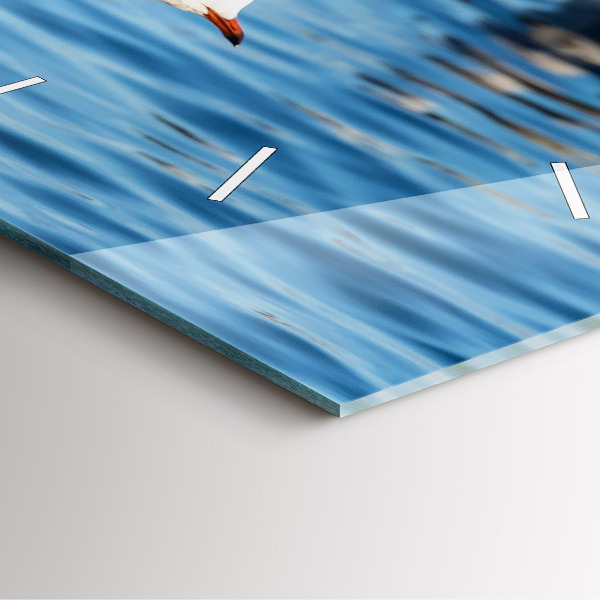 Square wall clock Seagulls in Gdynia