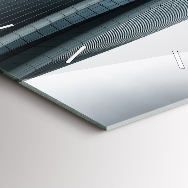 Square wall clock Skyscraper in Milan