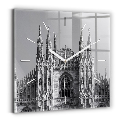 Square wall clock Milan Cathedral