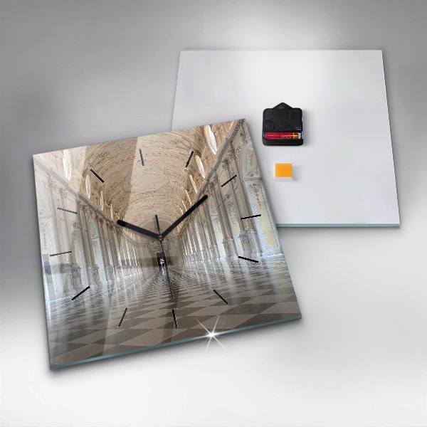 Square wall clock La Veneria Reale Museum