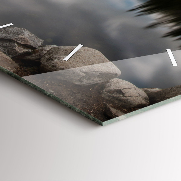 Square wall clock High Tatras in Slovakia