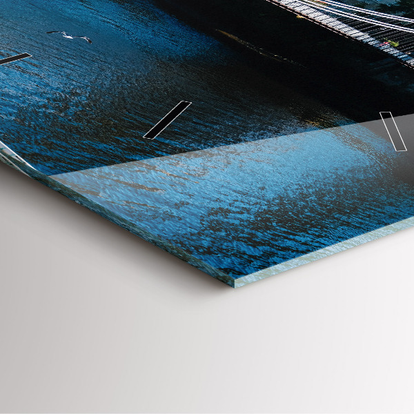 Square wall clock Southportland Scotland