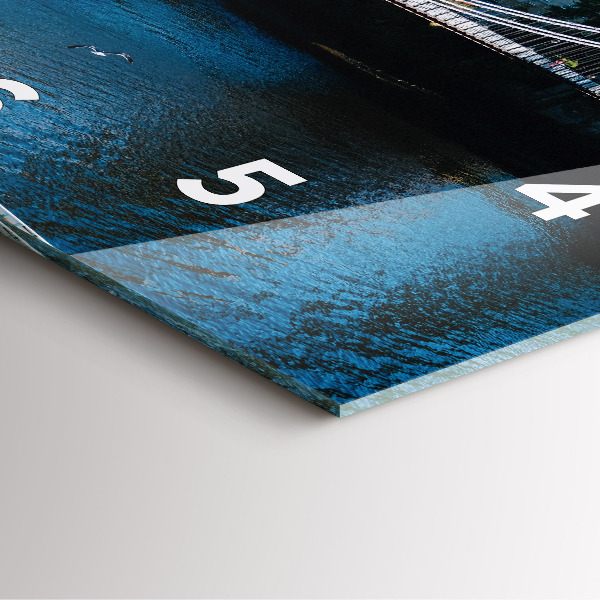 Square wall clock Southportland Scotland