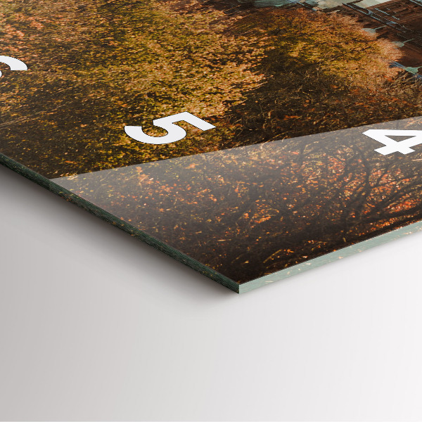 Square wall clock Glasgow Art Gallery