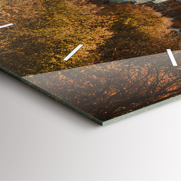 Square wall clock Glasgow Art Gallery