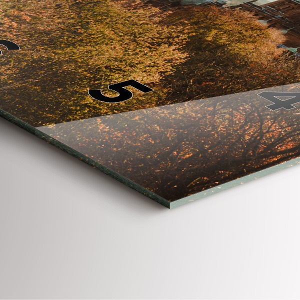 Square wall clock Glasgow Art Gallery