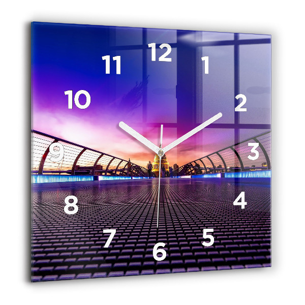 Square wall clock St. Paul's Cathedral