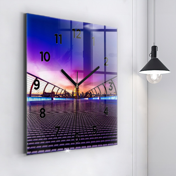 Square wall clock St. Paul's Cathedral