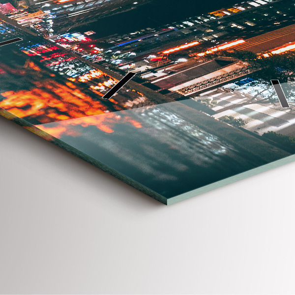 Square wall clock Hilton Houston