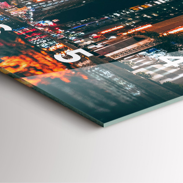 Square wall clock Hilton Houston