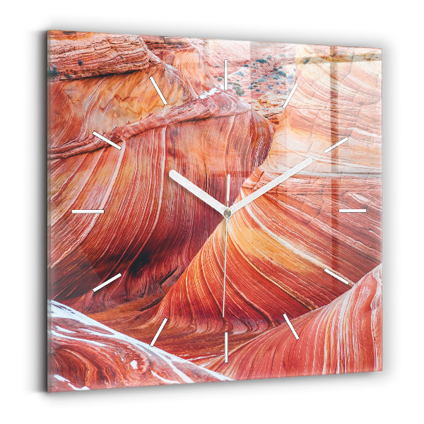 Square wall clock The Picturesque Grand Canyon