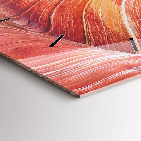 Square wall clock The Picturesque Grand Canyon