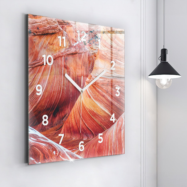 Square wall clock The Picturesque Grand Canyon