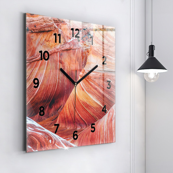 Square wall clock The Picturesque Grand Canyon