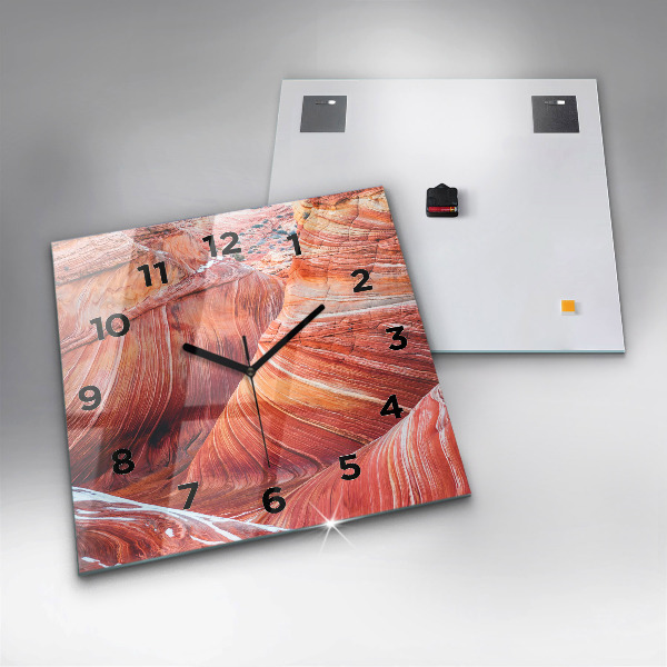 Square wall clock The Picturesque Grand Canyon