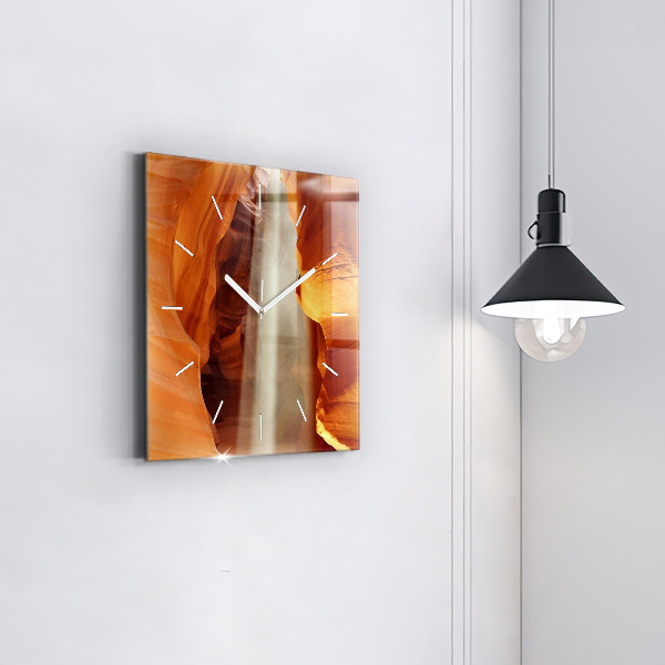 Square wall clock Desert Canyon