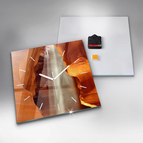 Square wall clock Desert Canyon