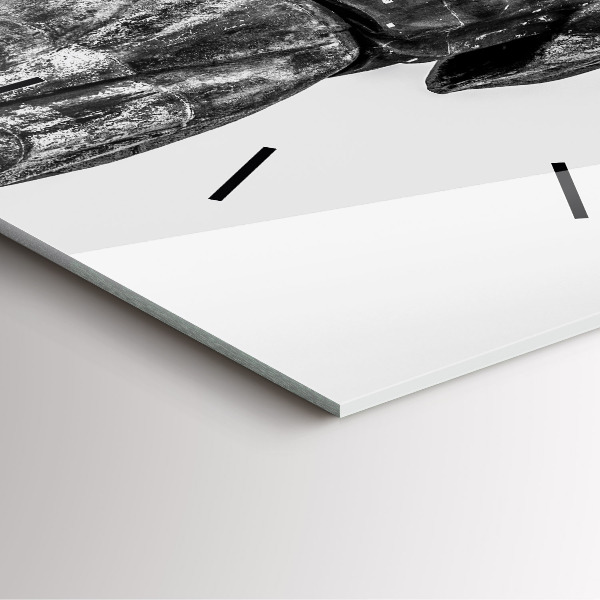 Square wall clock Statue of Liberty in Budapest