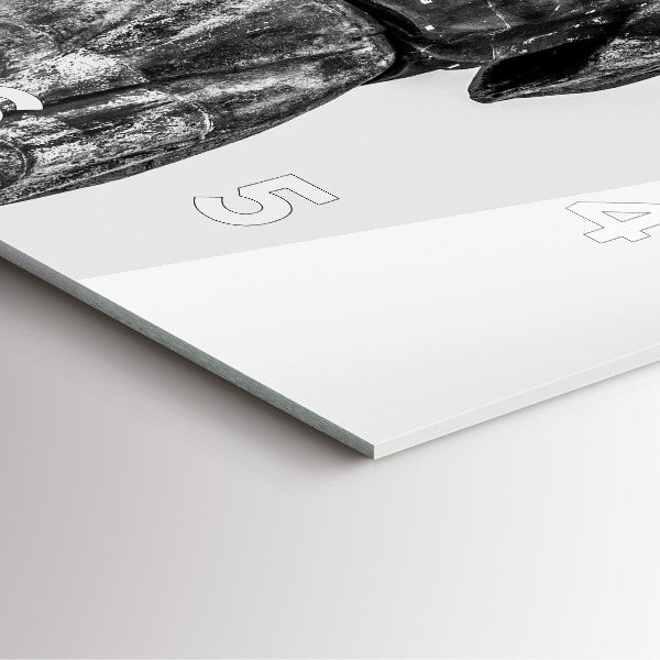 Square wall clock Statue of Liberty in Budapest