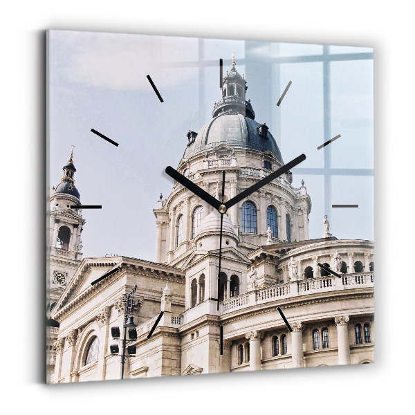 Square wall clock St. Stephen's Basilica