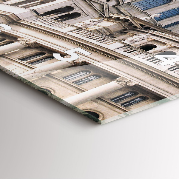 Square wall clock St. Stephen's Basilica