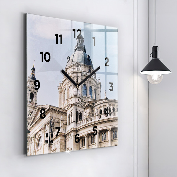 Square wall clock St. Stephen's Basilica