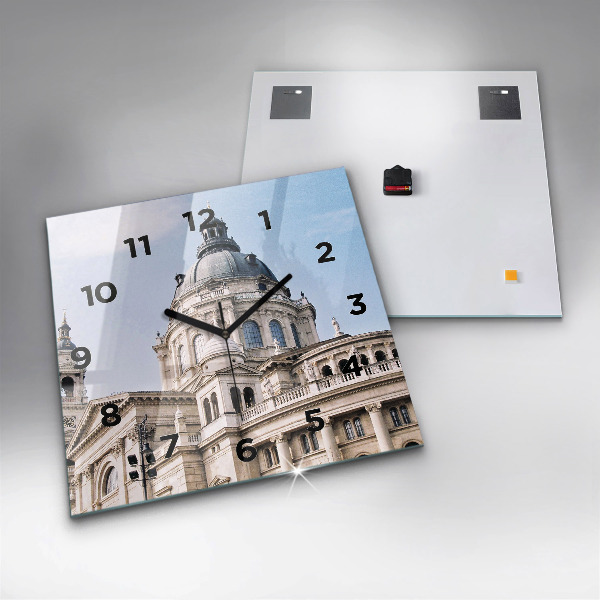 Square wall clock St. Stephen's Basilica
