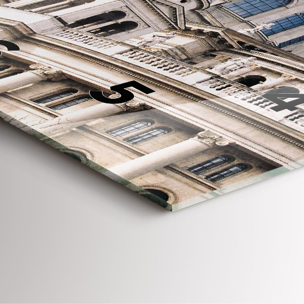 Square wall clock St. Stephen's Basilica