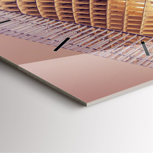 Square wall clock Viewpoint in Seville