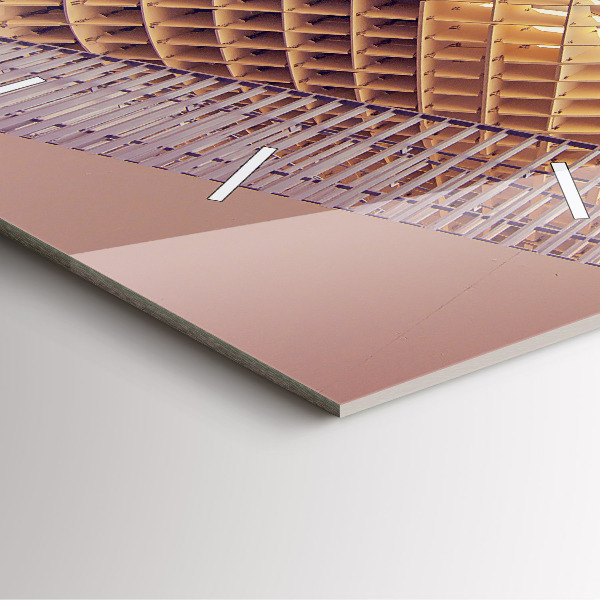 Square wall clock Viewpoint in Seville