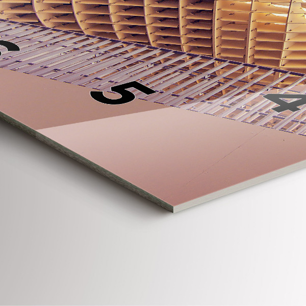 Square wall clock Viewpoint in Seville