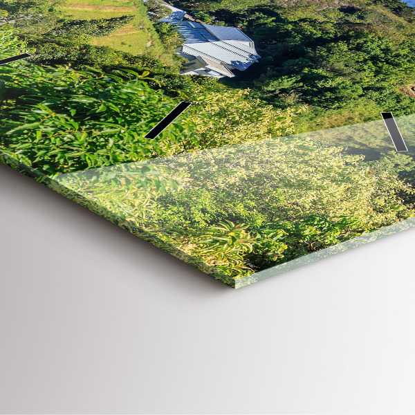 Square wall clock Chiang Mai National Park