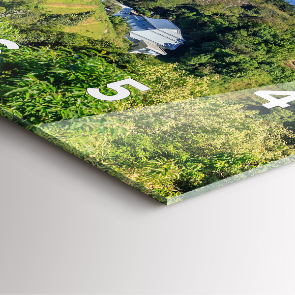 Square wall clock Chiang Mai National Park