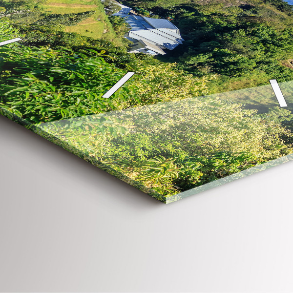 Square wall clock Chiang Mai National Park