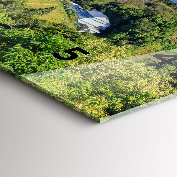 Square wall clock Chiang Mai National Park