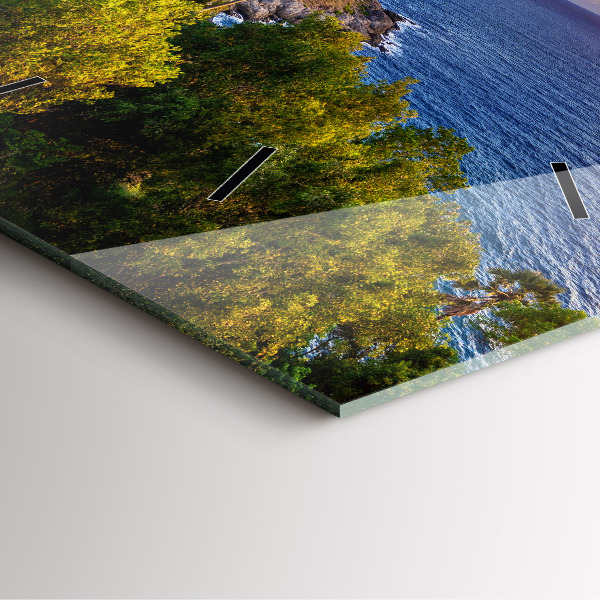 Square wall clock Phuket in Thailand