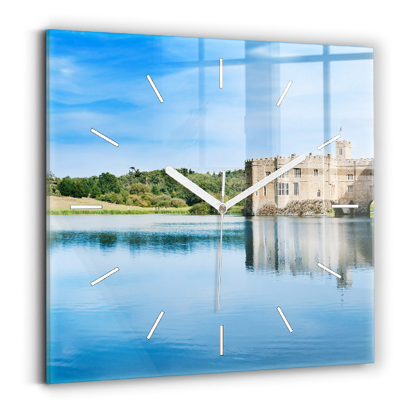 Square wall clock Leeds Castle