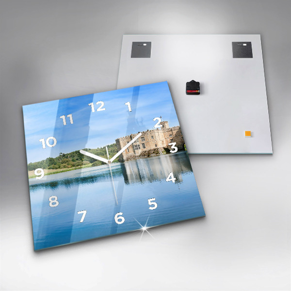 Square wall clock Leeds Castle