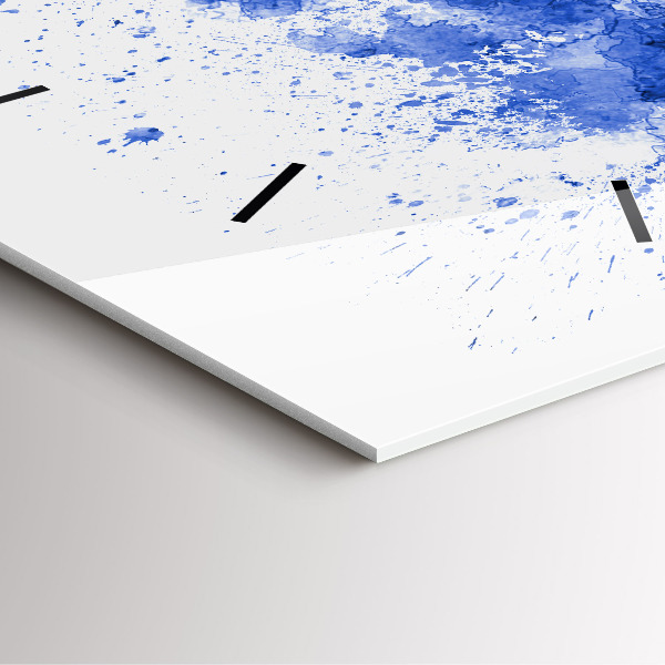 Square wall clock San Antonio Watercolors