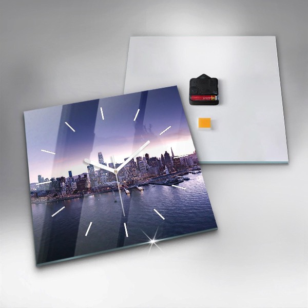 Square wall clock View of San Francisco