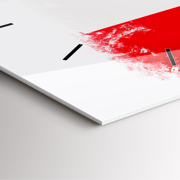 Square wall clock Flag of France