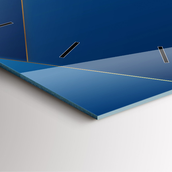 Square wall clock Decorative abstraction