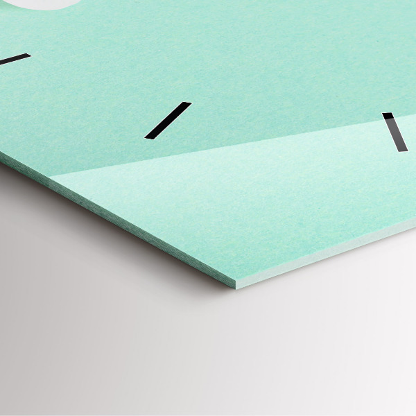 Square wall clock Blooming apple blossoms