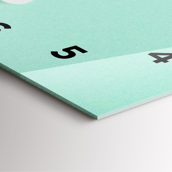 Square wall clock Blooming apple blossoms