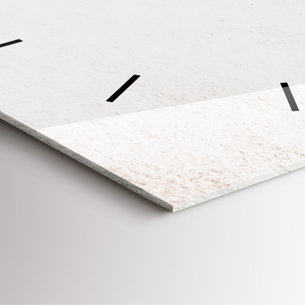 Square wall clock Decorative pattern