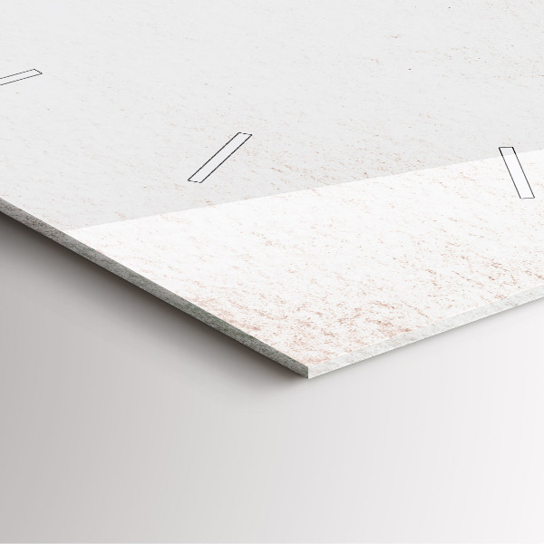 Square wall clock Decorative pattern