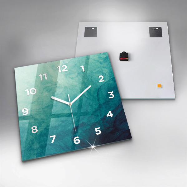 Square wall clock Abstraction depth