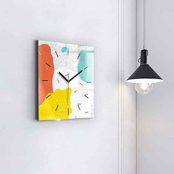 Square wall clock POP Abstraction