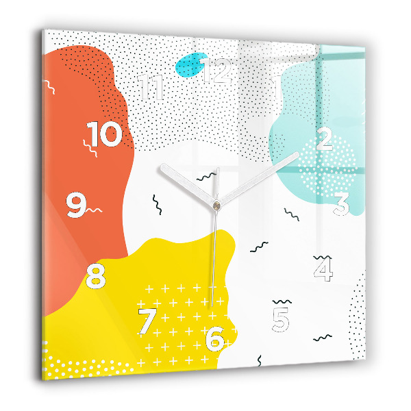 Square wall clock POP Abstraction